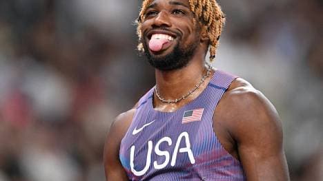 Immer gut drauf: Noah Lyles
