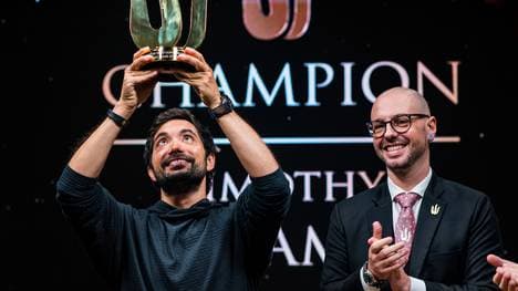 Triton Poker Champion Timothy Adams