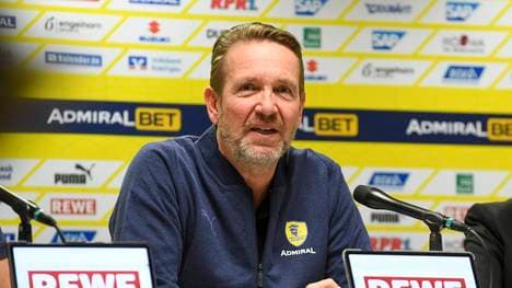 Martin Schwalb bei seiner Präsentation als neuer Trainer der Rhein-Neckar Löwen