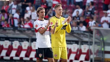 Florian Müller (r.) ist der nächste Coronafall beim VfB