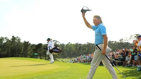 Bernhard Langer spielte in Augusta eine starke Runde