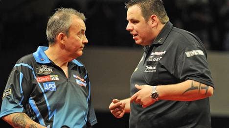 Phil Taylor Adrian Lewis