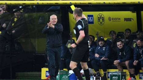 Christian Streich sieht in Dortmund Gelb-Rot