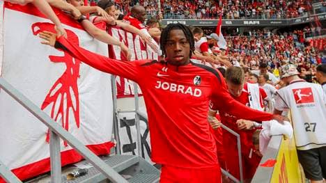 Johan Manzambi feierte in der abgelaufenen Saison sein Profidebüt für Freiburg