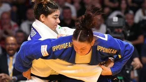 Silber ist sicher: Anna-Monta Olek (in blau)