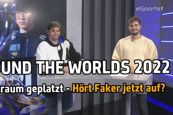 T1 geschlagen! Hört Faker nun auf? | League of Legends | Around the Worlds 2022 #9