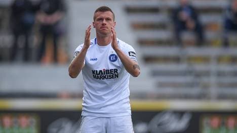 Marvin Pourié ist mit 17 Saisontoren der Toptorjäger des KSC