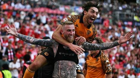McBurnie bejubelt den goldenen Treffer