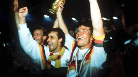 FUSSBALL: WM 1990 FINALE