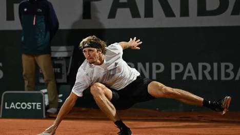 Die Aufgaben werden nicht kleiner: Alexander Zverev steht im Achtelfinale der French Open Jannik Sinner gegenüber