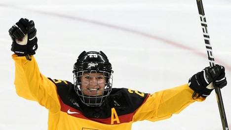 Franziska Busch spielte selbst für die DEB-Auswahl