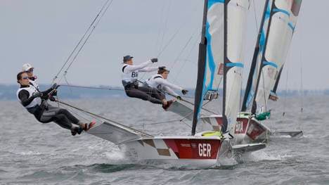 Tina Lutz und Susann Beucke holten Silber bei den olympischen Segelwettbewerben