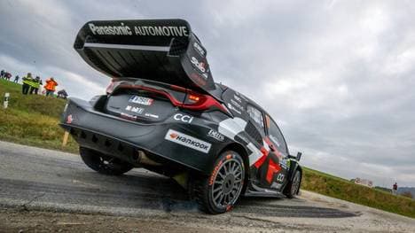 Der Toyota von Sébastien Ogier