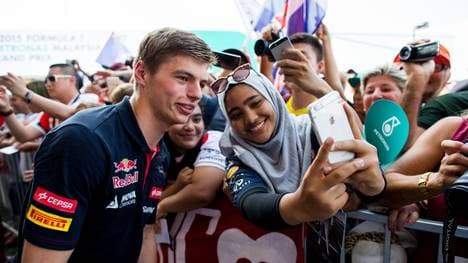 Max Verstappen ist ein Formel-1-Fahrer von Toro Rosso