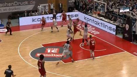 Cameron Wells war bester Werfer der Würzburger