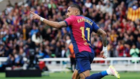 Reicht es für Barca (im Bild: Raphinha) im Barcelona Mallorca Tipp zu einem weiteren Erfolg? 