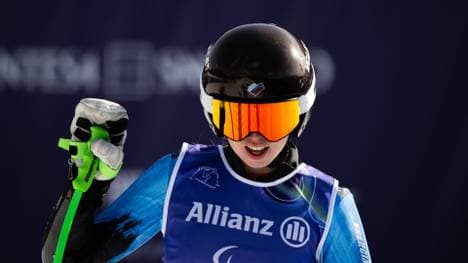 Warwara Worontschichina holt Gold im Super-G