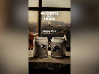 Das NFL Munich Game 2026 steht fest. Wie die Liga bekanntgab, treffen die New England Patriots auf die Detroit Lions.