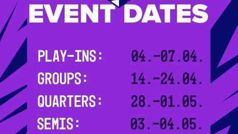 Die EU Masters beginnen heute!