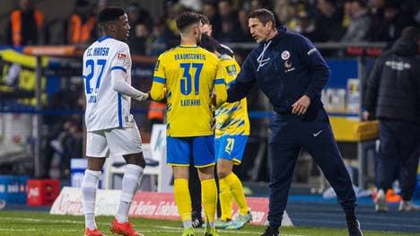 Hansa Rostock um Neucoach Patrick Glöckner gewann gegen Eintracht Braunschweig