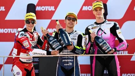 David Alonso, der Favorit der Moto3-Saison, bleibt trotz Sturz im Training in Katar unerschüttert