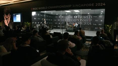 Die Schach-WM steigt in einem Hotel in Singapur