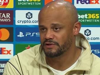 Mit dieser Szene hadert Kompany nach dem Spiel