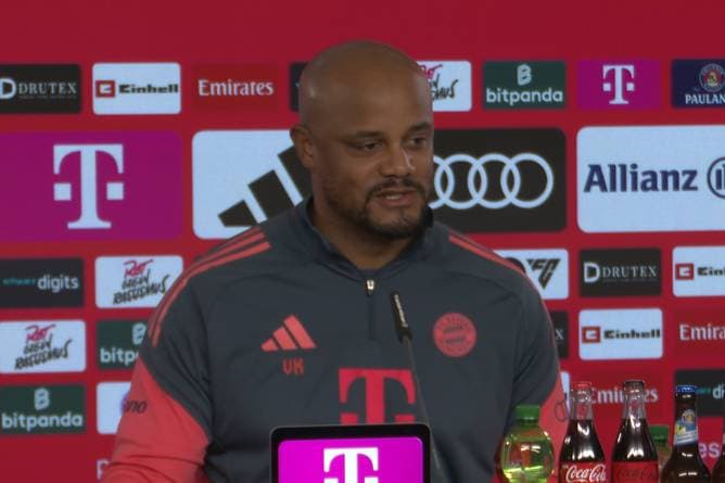 Zum Schluss verkündet Kompany die Kane-Überraschung