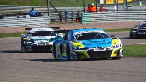 Kelvin van der Linde und Patric Niederhauser kämpfen im ADAC GT Masters um den Titel