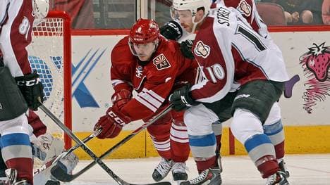 Tobias Rieder (l.) hat bisher vier Saisontreffer auf dem Konto