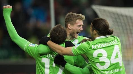 Andre Schürrle Treffer für den VfL Wolfsburg gegen 1899 Hoffenheim 