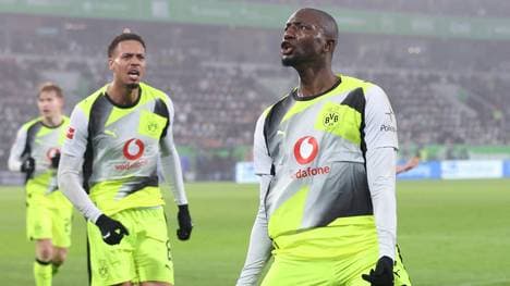 Guirassy (r.) erzielt den entscheidenden Treffer