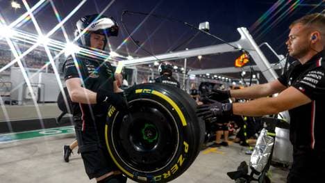 Aus Sorge um die Reifen wurden vor dem Sprint-Shootout der Formel 1 in Katar die Regeln geändert