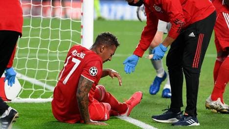 Jérôme Boateng wurde gegen PSG während der ersten Hälfte ausgewechselt