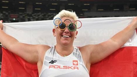 Nach 2012 und 2016 erneut Hammerwurf-Gold für Wlodarczyk