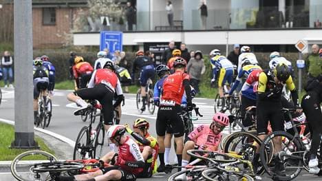 Schwere Stürze sind im Radsport an der Tagesordnung
