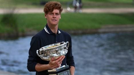 Sinner gewann zu Beginn des Jahres die Australian Open