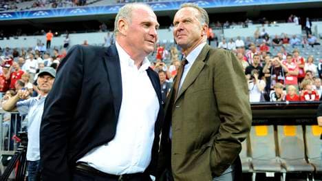Uli Hoeneß und Karl-Heinz Rummenigge wollen den FC Bayern wieder auf Vordermann bringen