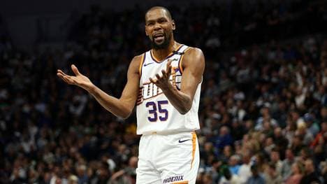 Kevin Durant auf dem Weg nach Houston