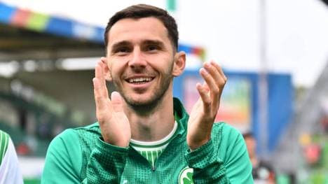 Branimir Hrgota ist Kapitän in Fürth