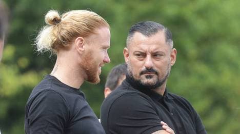 Angelo Vaccaro (r.) zu Gast bei der A-Junioren Bundesliga Süd Südwest