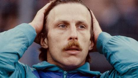 Christoph Daum 1987 in seiner ersten Amtszeit als Köln-Trainer