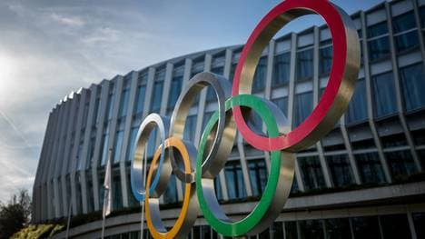 Das IOC-Hauptquartier in Lausanne