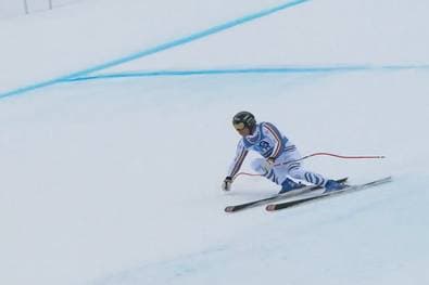 So lief die Abfahrt bei den Int. Deutschen Meisterschaften