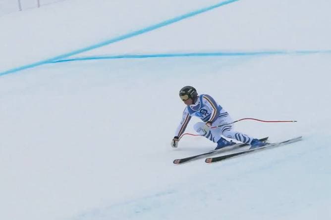 So lief die Abfahrt bei den Int. Deutschen Meisterschaften