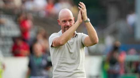 Zufrieden mit seinem Debüt: Erik ten Hag