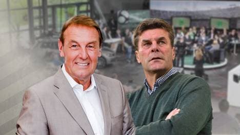 Wolfsburgs Trainer Dieter Hecking ist am Sonntag zu Gast im Volkswagen-Doppelpass - ab 11 Uhr im TV auf SPORT1