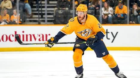 Korbinian Holzer spielt in der NHL für die Nashville Predators