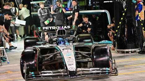 Zu früh aus der Box geschickt: George Russell