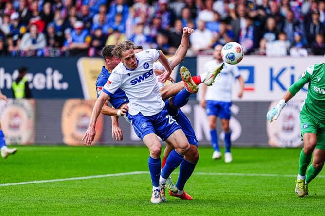 Herber KSC-Dämpfer bei Absteiger